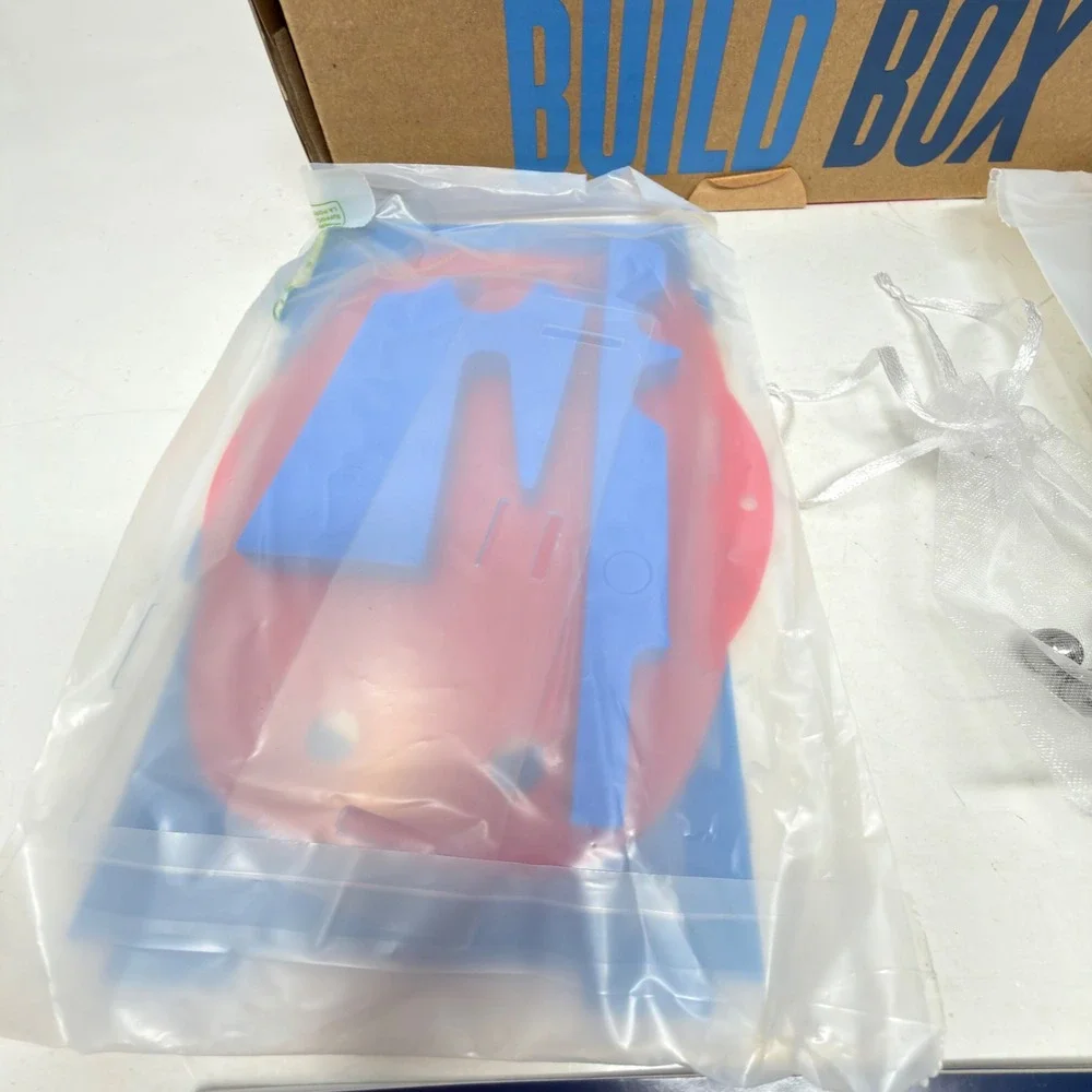 CrunchLabs Trampoline Toss STEM Build Box Kids Yellow Red Blue Mark Rober Kit